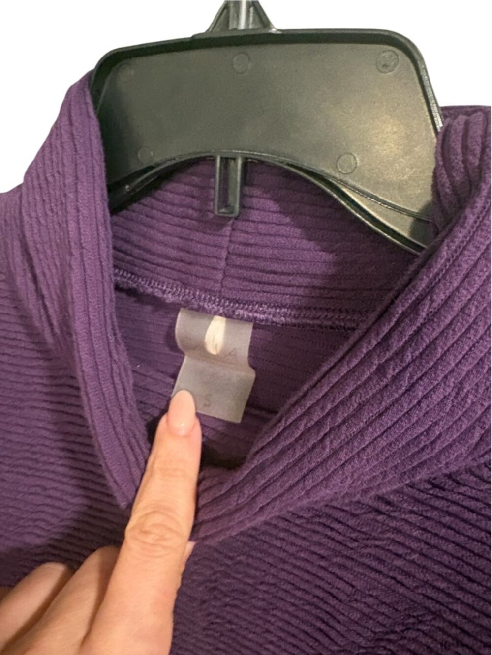 Calia Cowl Neck Ribbed Pullover Sweater - Picture 7 of 8